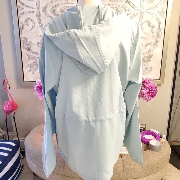 ADIDAS MINT GREEN LIGHTWEIGHT JACKET - Picture 9 of 12